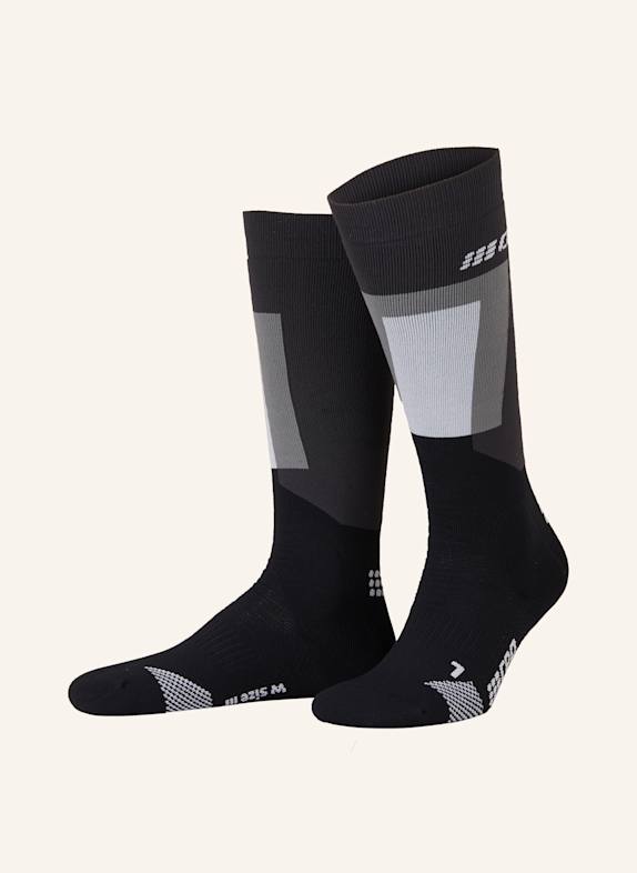 cep Skarpety narciarskie THERMO COMPRESSION 321 black/grey