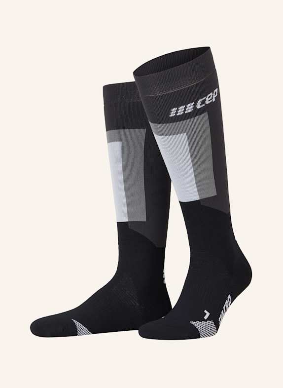 cep Skarpety narciarskie THERMO COMPRESSION - TALL 321 black/grey