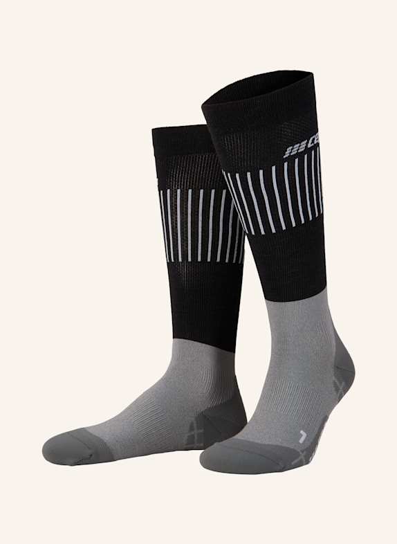 cep Skarpety narciarskie ULTRALIGHT COMPRESSION 321 black/grey