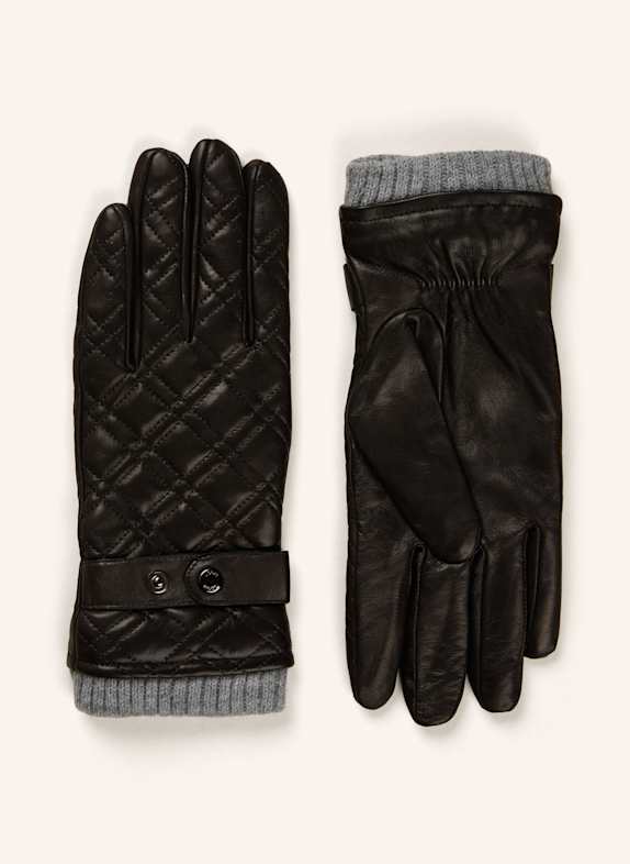 JOOP! Lederhandschuhe SCHWARZ