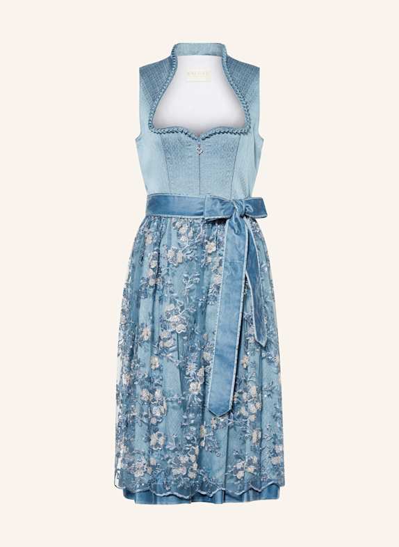 KRÜGER Dirndl BLAU/ HELLBLAU