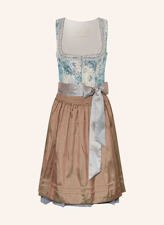 KRÜGER Dirndl KYLA BLAUGRAU/ MINT