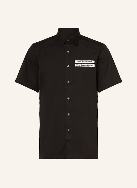 GIVENCHY Kurzarm-Hemd Regular Fit SCHWARZ