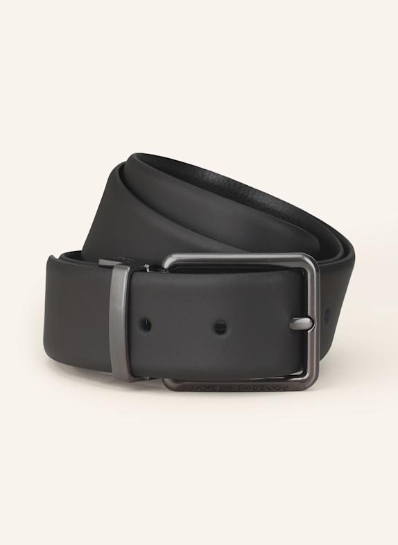 PORSCHE DESIGN Ledergürtel zum Wenden SCHWARZ