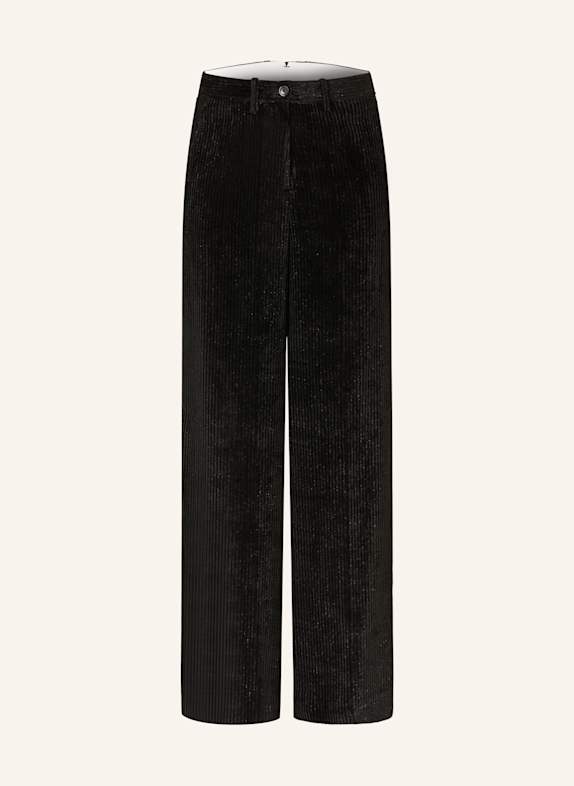 nine:inthe:morning Cordhose mit Glitzergarn SCHWARZ