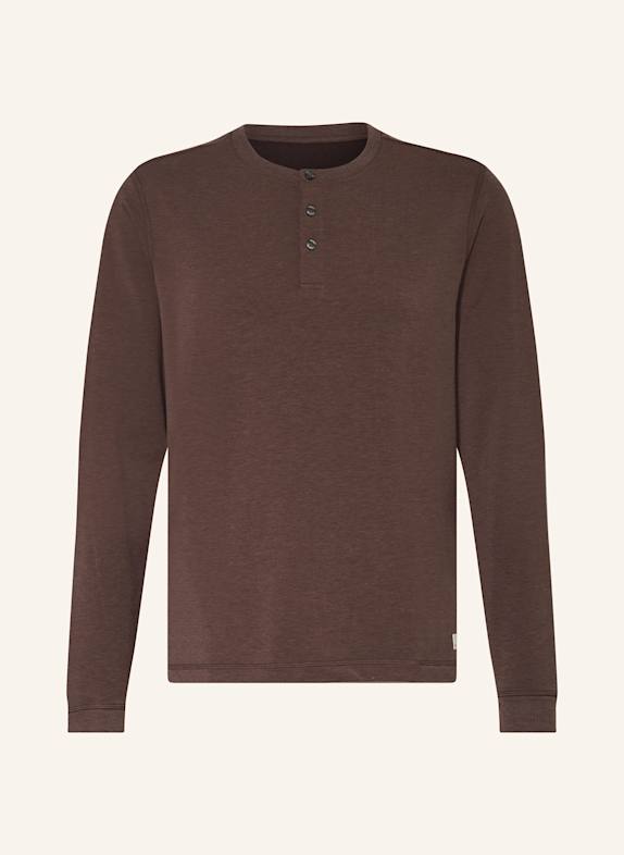 vuori Henley shirt AUSTIN BROWN