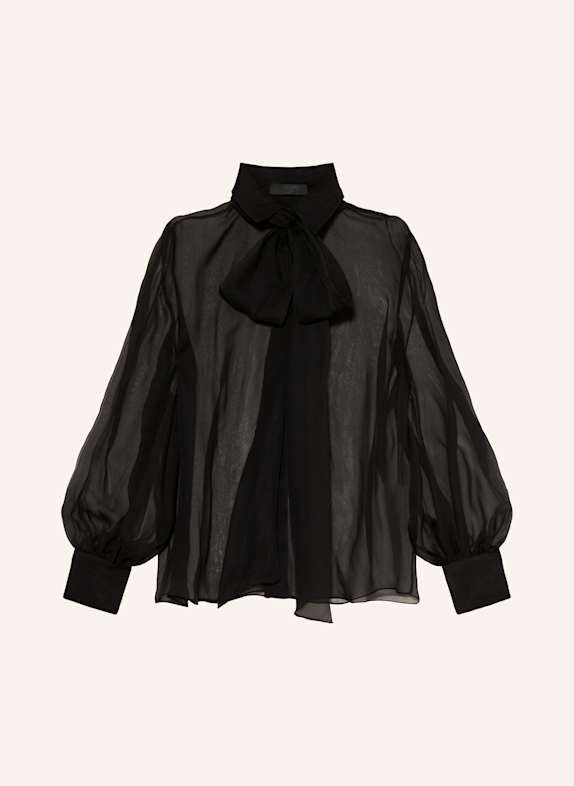 VALENTINO Frequently asked questions with detachable bow BLACK