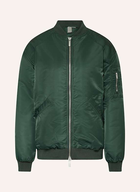 Sweaty Betty Bluzon CITY LONGLINE CIEMNOZIELONY