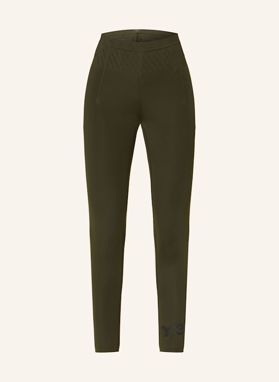 Y-3 Lauf-Tights RUNNING KHAKI