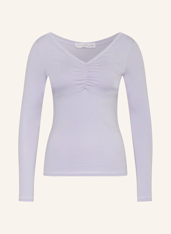 MANDALA Long sleeve shirt CÉLINE LIGHT PURPLE