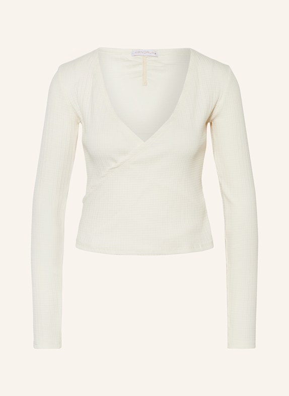 MANDALA Wrap shirt CLAIRE CREAM