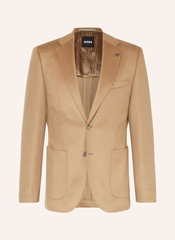 BOSS Sakko JANSON Regular Fit aus Cashmere BEIGE