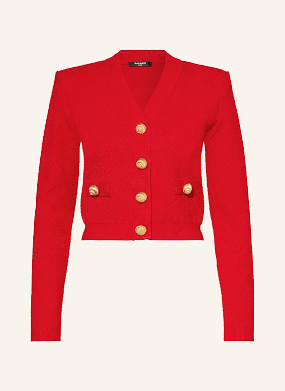 BALMAIN Cardigan RED