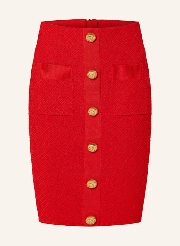 BALMAIN Strickrock ROT