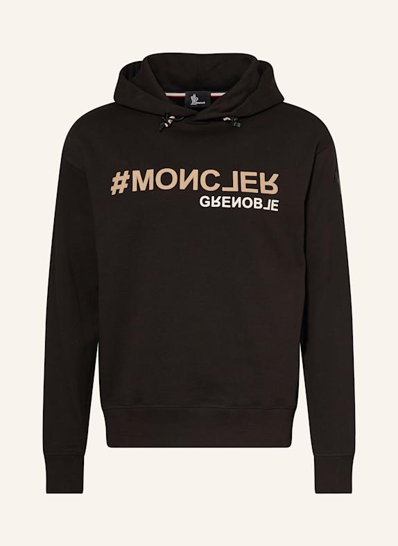 MONCLER GRENOBLE Hoodie SCHWARZ