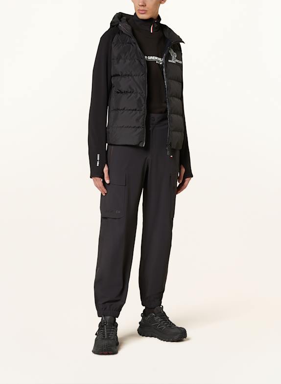 MONCLER GRENOBLE ハーフジップ スウェットシャツ MONCLER フード付きジップアップスウェットシャツ 大人気