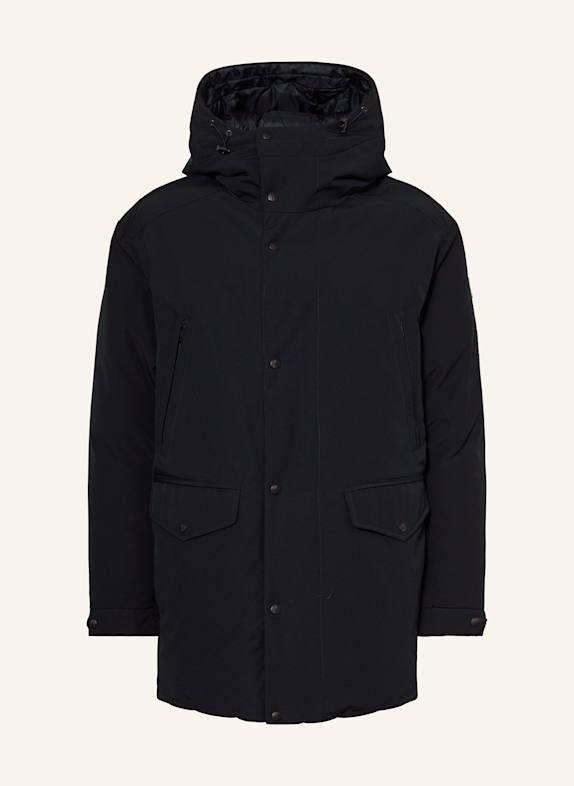 MONCLER Daunenparka PREFOUNS zum Wenden DUNKELBLAU