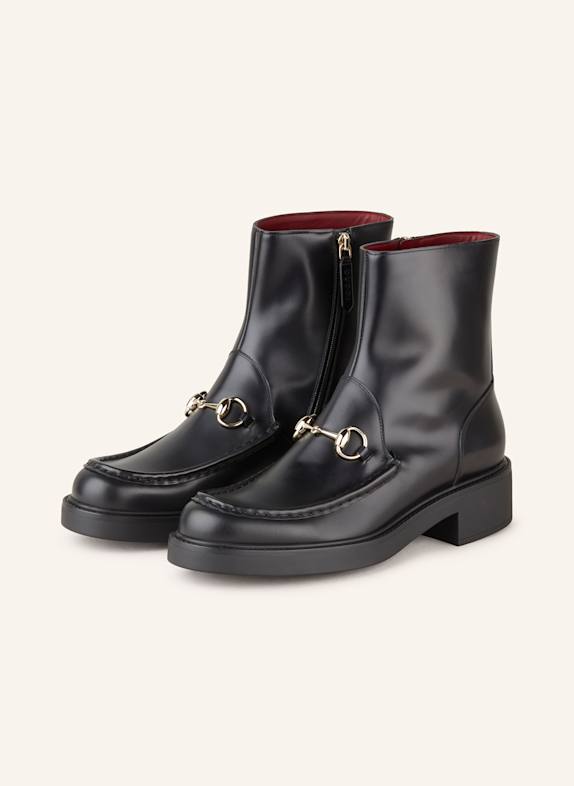 GUCCI Boots SCHWARZ