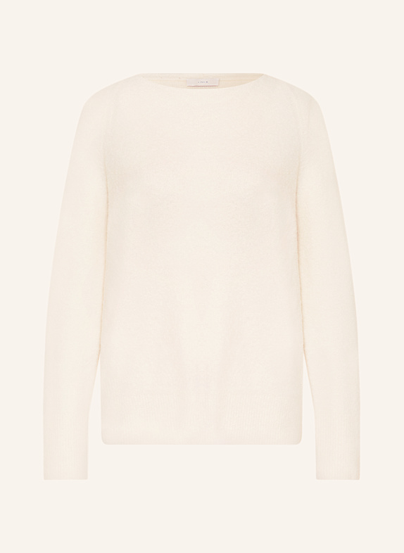 VINCE Bouclé-Pullover ECRU