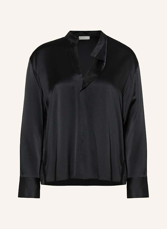 VINCE Seidenbluse SCHWARZ