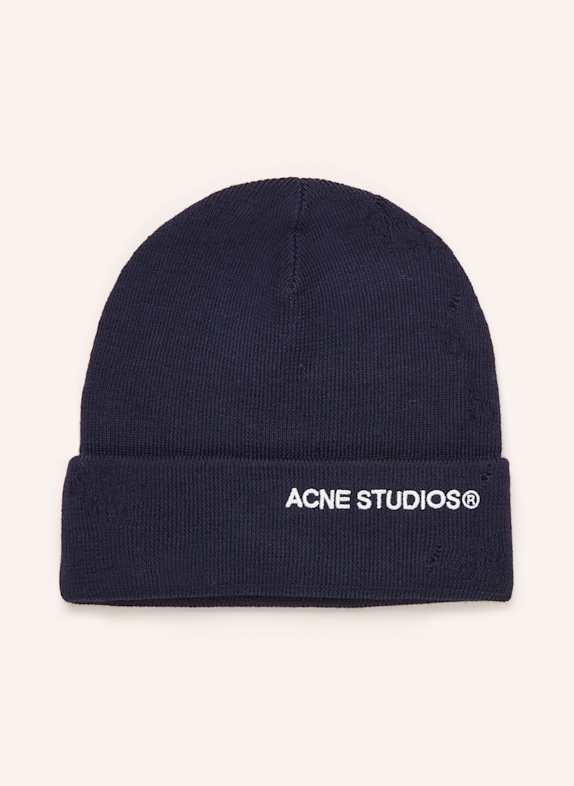 Acne Studios Czapka GRANATOWY