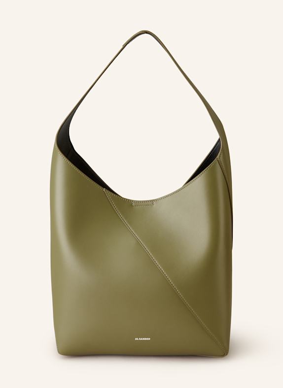 JIL SANDER Hobo-Bag VERTIGO MEDIUM OLIV