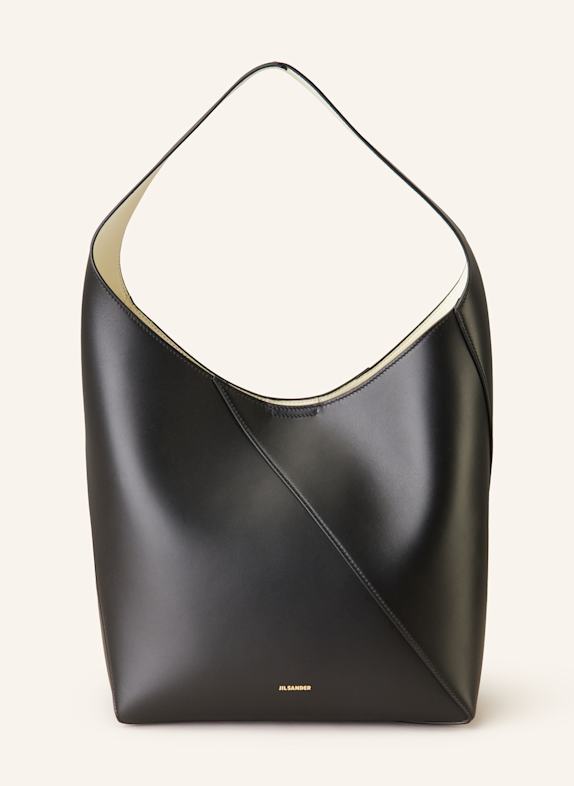 JIL SANDER Hobo-Bag VERTIGO MEDIUM SCHWARZ