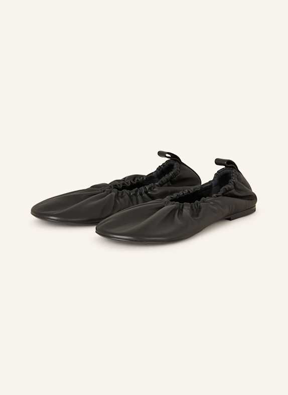 JIL SANDER Ballerinas SCHWARZ