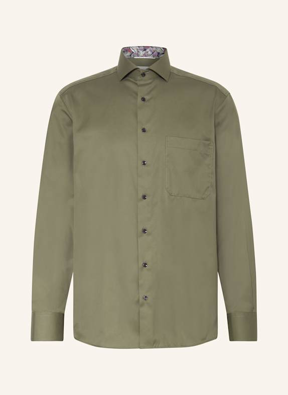 ETERNA Hemd Comfort Fit DUNKELGRÜN