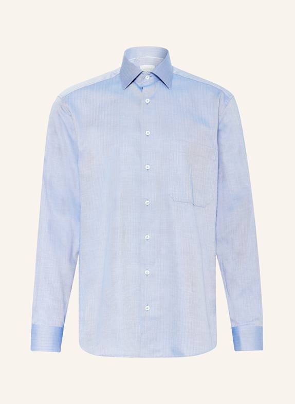 ETERNA Hemd Comfort Fit BLAU/ WEISS