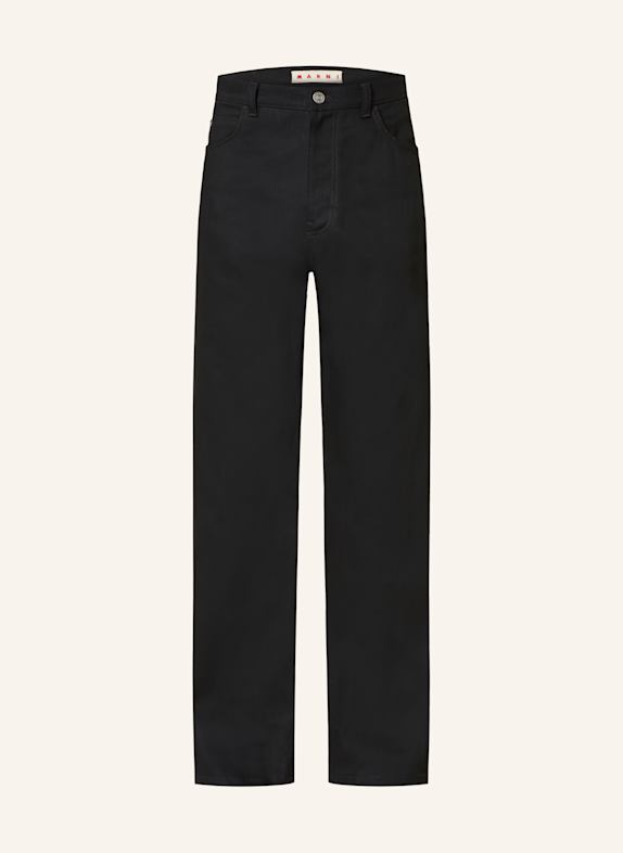 MARNI Chino TROPICAL WOOL Regular Fit BLACK