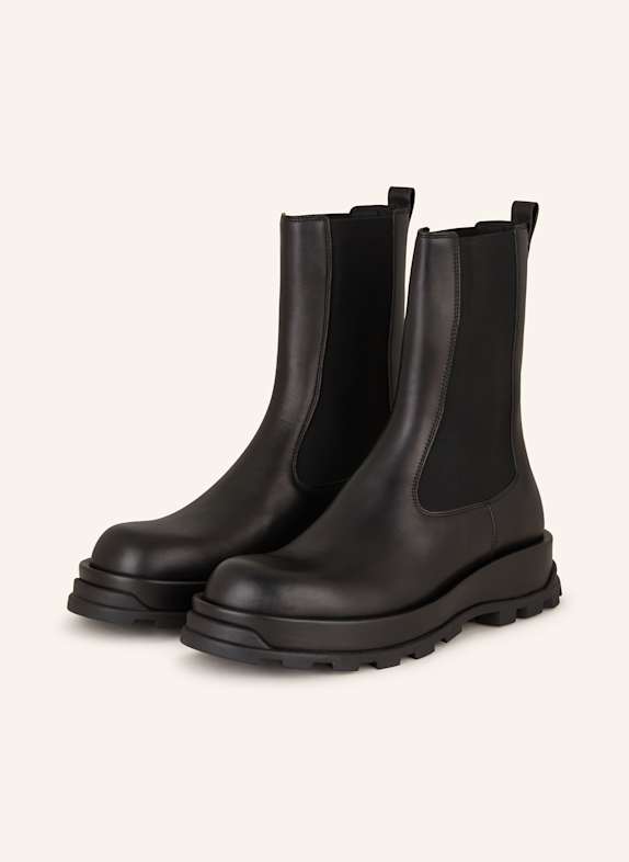 JIL SANDER Chelsea-Boots SCHWARZ