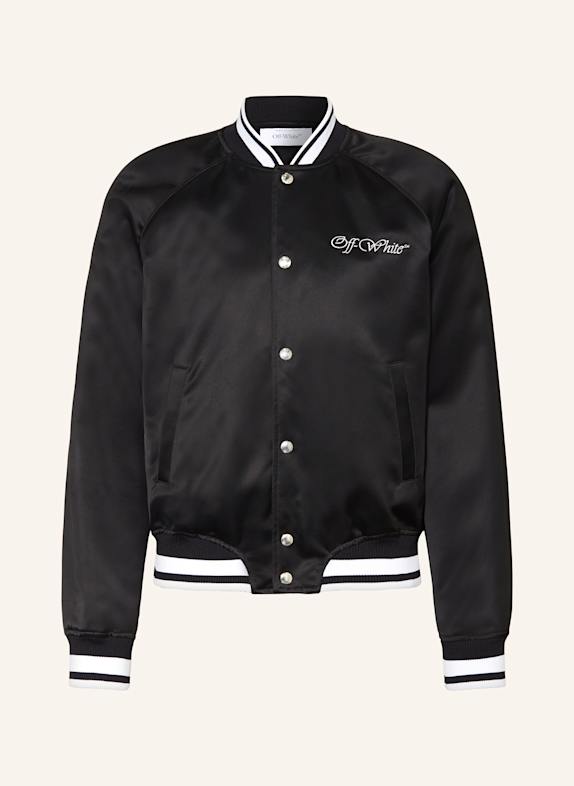 Off-White College jacket BLACK