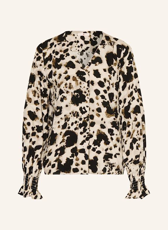 Buena Vista Blouse OLIVIA LIGHT GRAY/ BLACK/ KHAKI