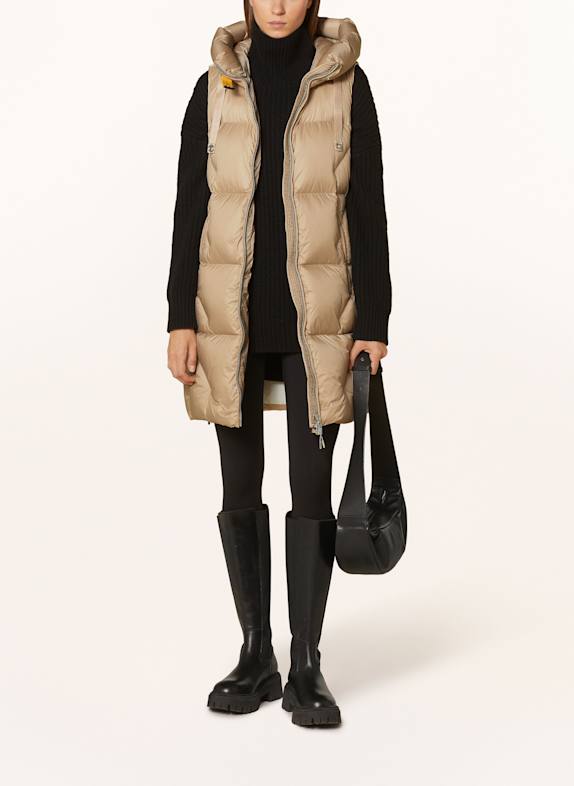 PARAJUMPERS Daunenweste ZULY BEIGE