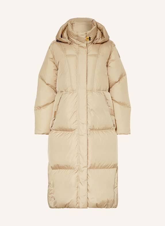 PARAJUMPERS Daunenmantel LIU mit abnehmbarer Kapuze BEIGE