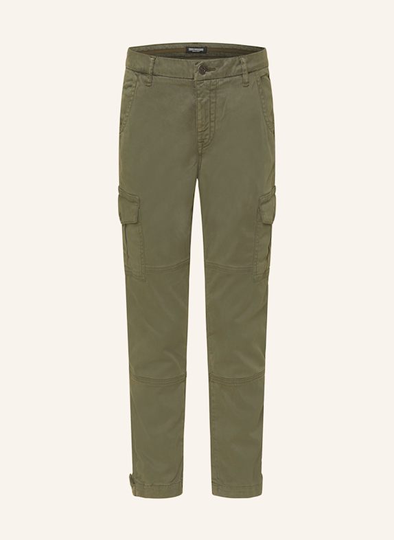 TRUE RELIGION Cargohose OLIV
