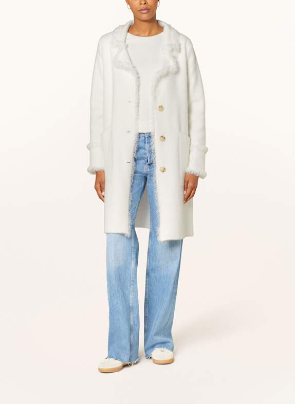 RINO & PELLE Knit coat CREAM