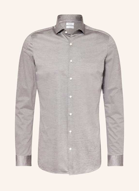 PAUL Hemd Slim Fit mit extralangem Arm GRAU