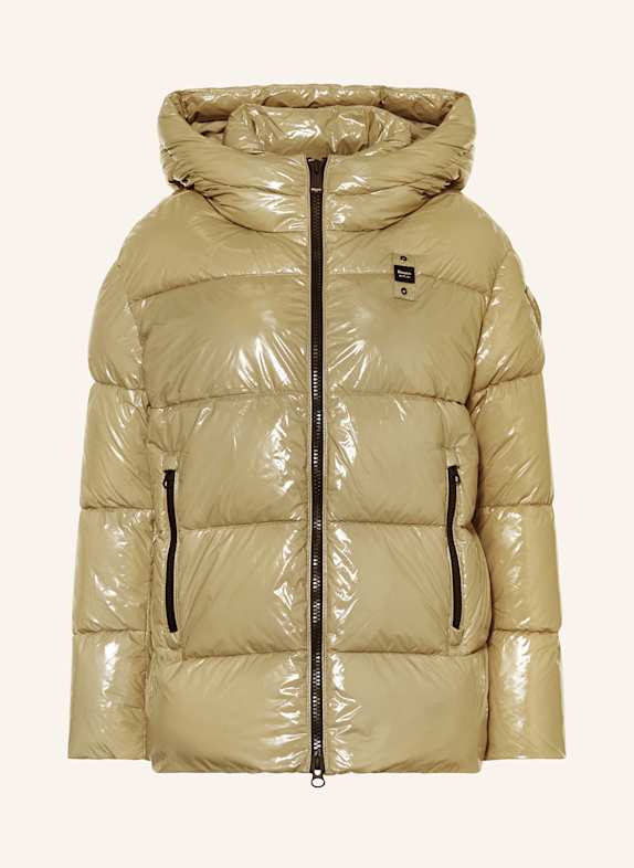 Blauer Steppjacke JOYCE mit DUPONT™ SORONA®-Isolierung BEIGE