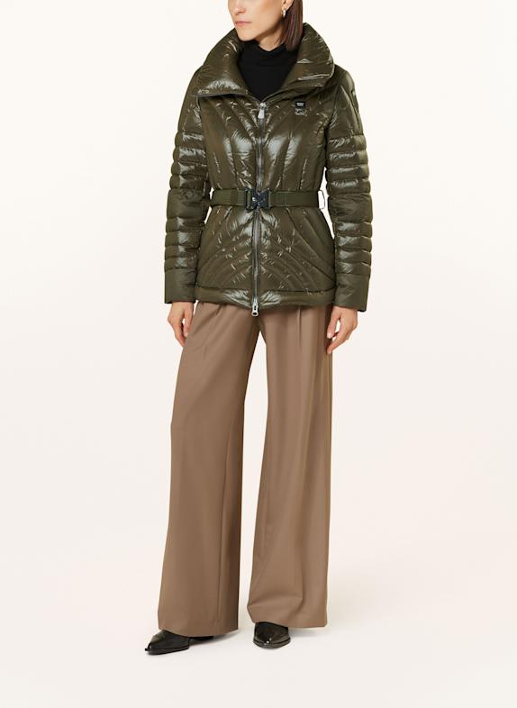 Blauer Daunenjacke ANGELL KHAKI
