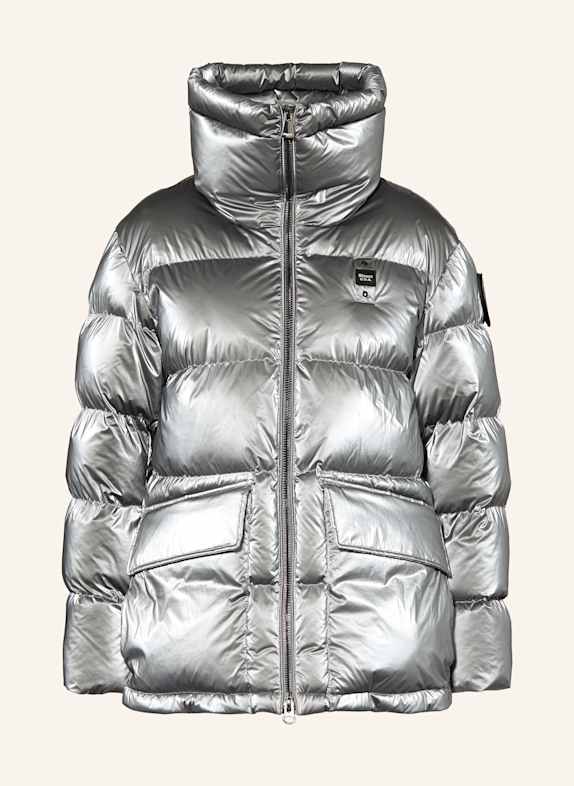 Blauer Steppjacke OLIVE SILBER