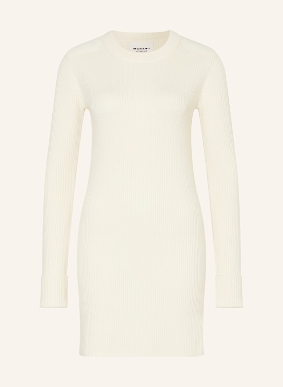 MARANT ÉTOILE Strickkleid GARNER mit Merinowolle ECRU