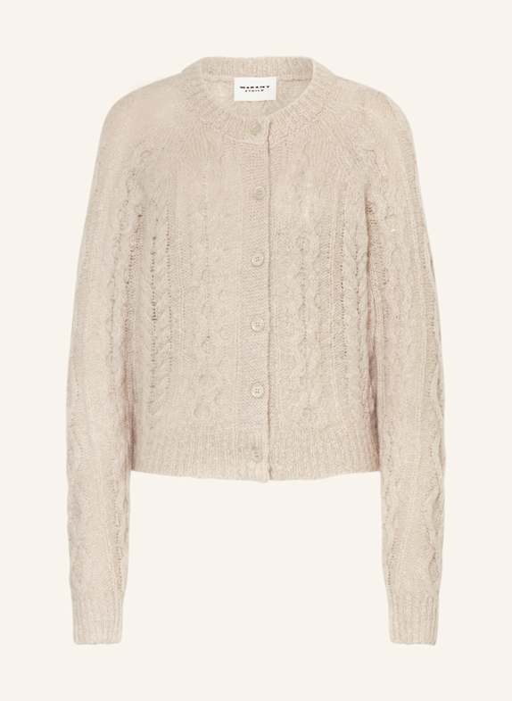 MARANT ÉTOILE Strickjacke ERY mit Mohair BEIGE