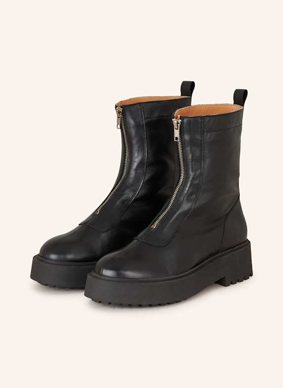 MRS & HUGS Plateau-Boots SCHWARZ