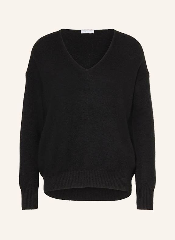 MRS & HUGS Cashmere-Pullover SCHWARZ