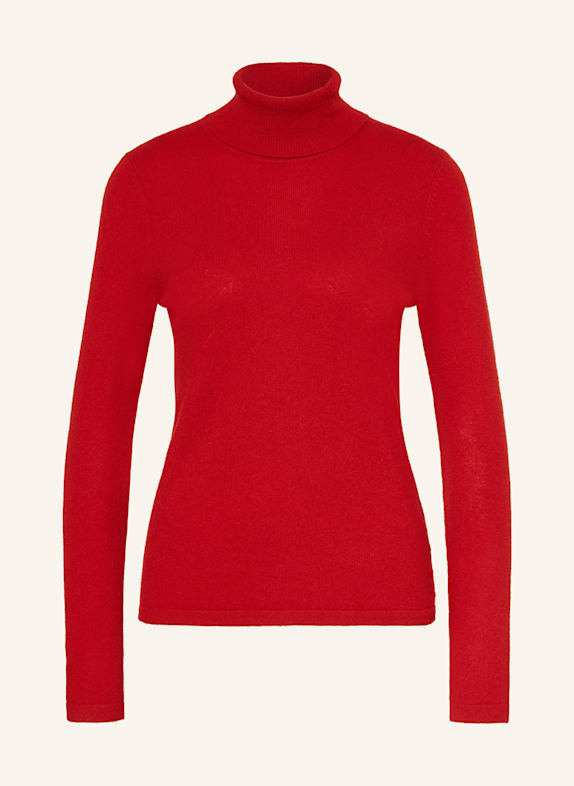 MRS & HUGS Rollkragenpullover aus Cashmere ROT