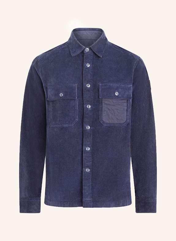 BELSTAFF Cord-Overjacket FALLGATE Comfort Fit DUNKELBLAU
