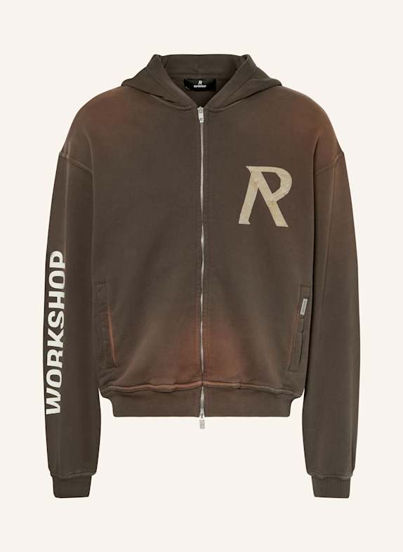 REPRESENT Sweatjacke BRAUN