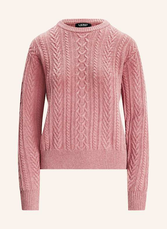 LAUREN RALPH LAUREN Sweter BLADORÓŻOWY
